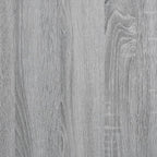 Bettgestell mit Schubladen Grau Sonoma 200x200cm Holzwerkstoff