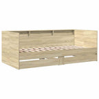 Tagesbett mit Schubladen ohne Matratze Sonoma-Eiche 90x190 cm