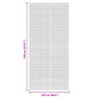 Zeltteppich Anthrazit 5,5x2,5 m