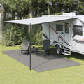 Zeltteppich Anthrazit 6x3 m