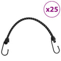 Gummiseile Reflektierend mit Haken 25 Stk. 46 cm