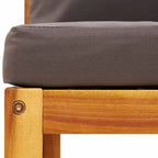 Gartensofa-Ecke mit Kissen Holz Akazie & Seil