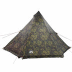 Tipi-Familienzelt 8 Personen Tarnmuster Wasserdicht
