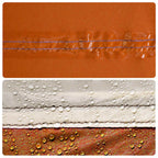 Campingzelt 1 Person Grau und Orange Wasserfest
