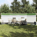 Camping-Windschutz Grün 510x153 cm Wasserdicht