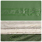 Camping-Windschutz Grün 344x120 cm Wasserdicht