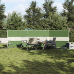 Camping-Windschutz Grün 490x123 cm Wasserdicht