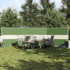 Camping-Windschutz Grün 490x123 cm Wasserdicht