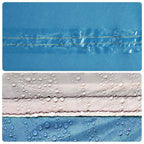 Camping-Windschutz Blau 340x130 cm Wasserdicht