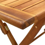 5-tlg. Garten-Essgruppe Polypropylen und Massivholz Grau