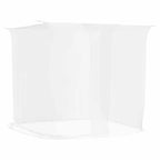 Moskitonetz zum Aufhängen 156 Mesh Weiß 220x100x150 cm