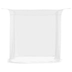 Moskitonetz zum Aufhängen 156 Mesh Weiß 220x150x180 cm