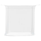 Moskitonetz zum Aufhängen 156 Mesh Weiß 220x200x210 cm
