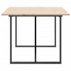 Esstisch O-Gestell 200x100x75cm Massivholz Kiefer und Stahl