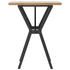 Esstisch Y-Gestell 60x60x75,5cm Massivholz Kiefer und Stahl
