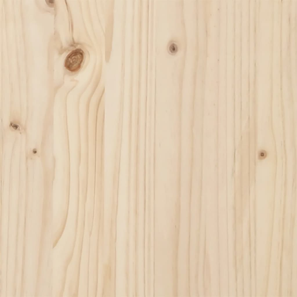 Esstisch Y-Gestell 100x50x75,5 cm Massivholz Kiefer & Stahl