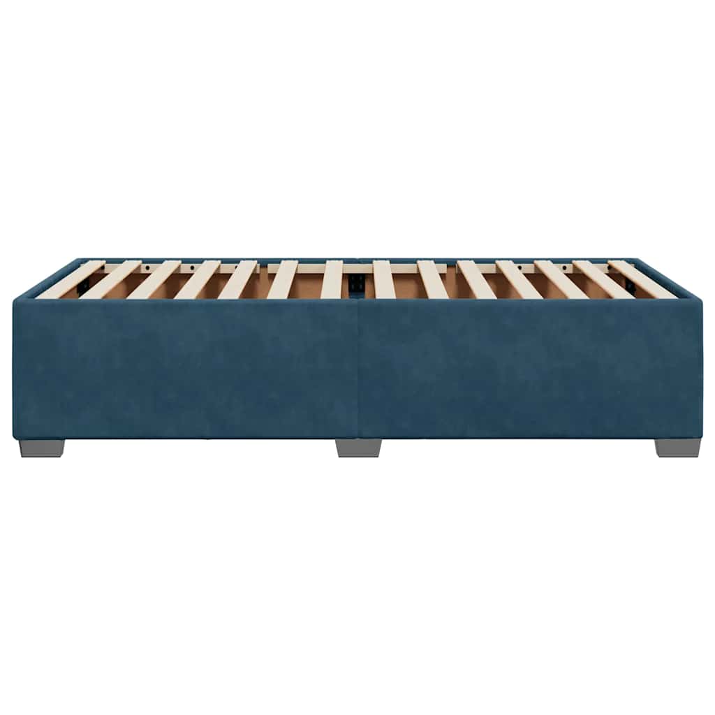 Bettgestell Blau 80x200 cm Samt
