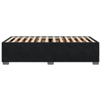 Bettgestell Schwarz 90x190 cm Samt