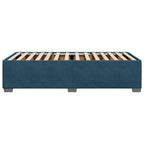 Bettgestell Blau 90x200 cm Samt