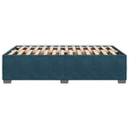 Bettgestell Blau 120x190 cm Samt