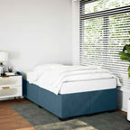 Bettgestell Blau 120x190 cm Samt