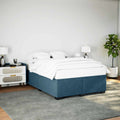 Bettgestell Blau 160x200 cm Samt