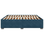 Bettgestell Blau 180x200 cm Samt