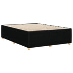 Bettgestell ohne Matratze Schwarz 140x200 cm Stoff