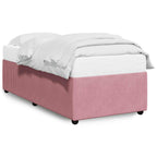 Bettgestell Rosa 90x190 cm Samt