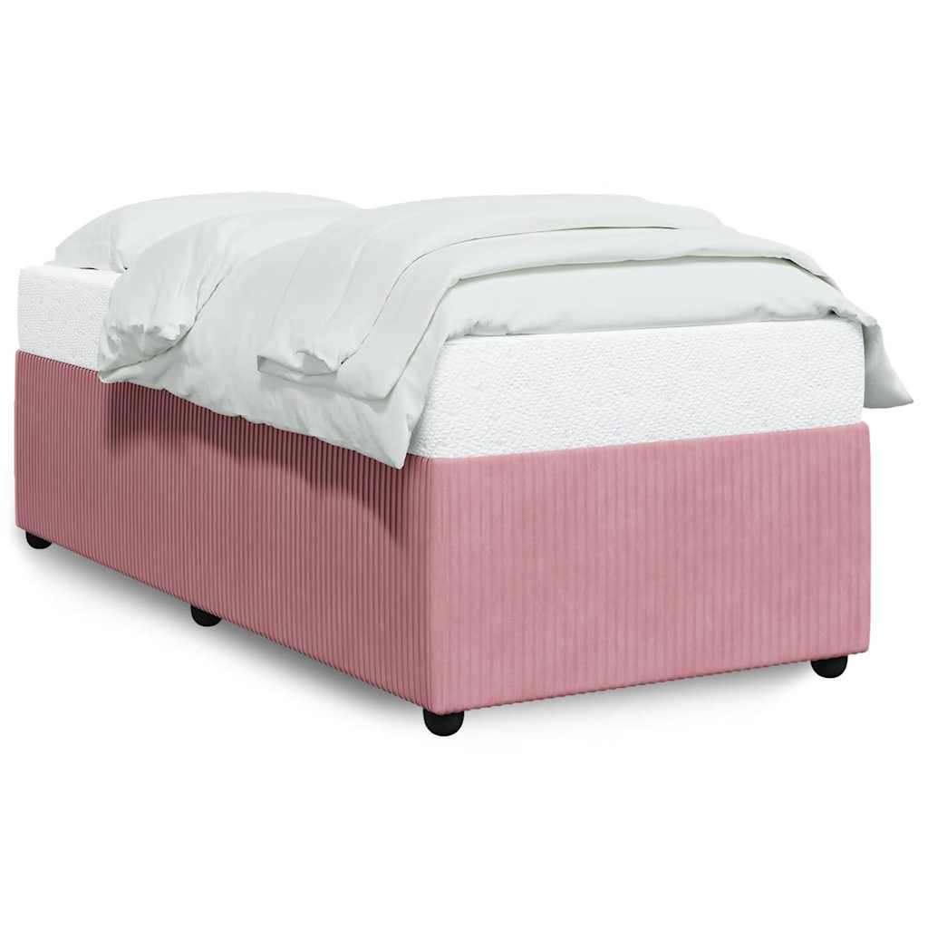 Bettgestell Rosa 100x200 cm Samt