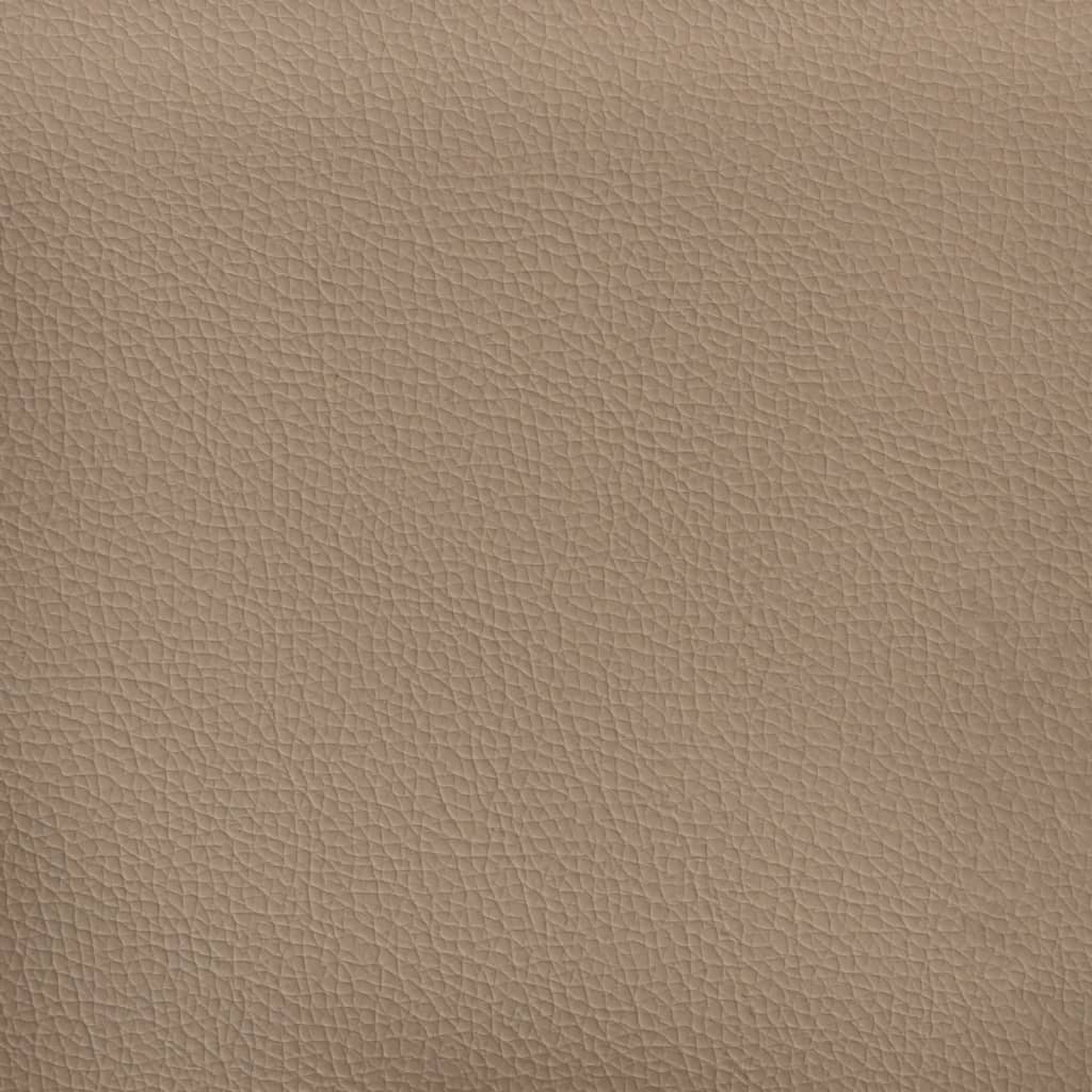 Boxspringbett Matratze Cappuccino-Braun 100x200cm Kunstleder