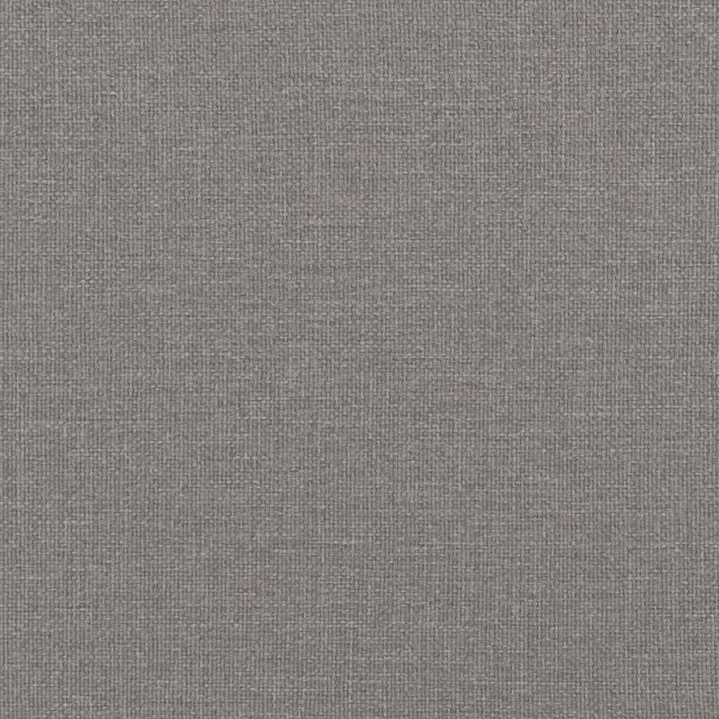 Boxspringbett mit Matratze Taupe 120x190 cm Stoff