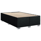 Boxspringbett mit Matratze Schwarz 90x190 cm Stoff