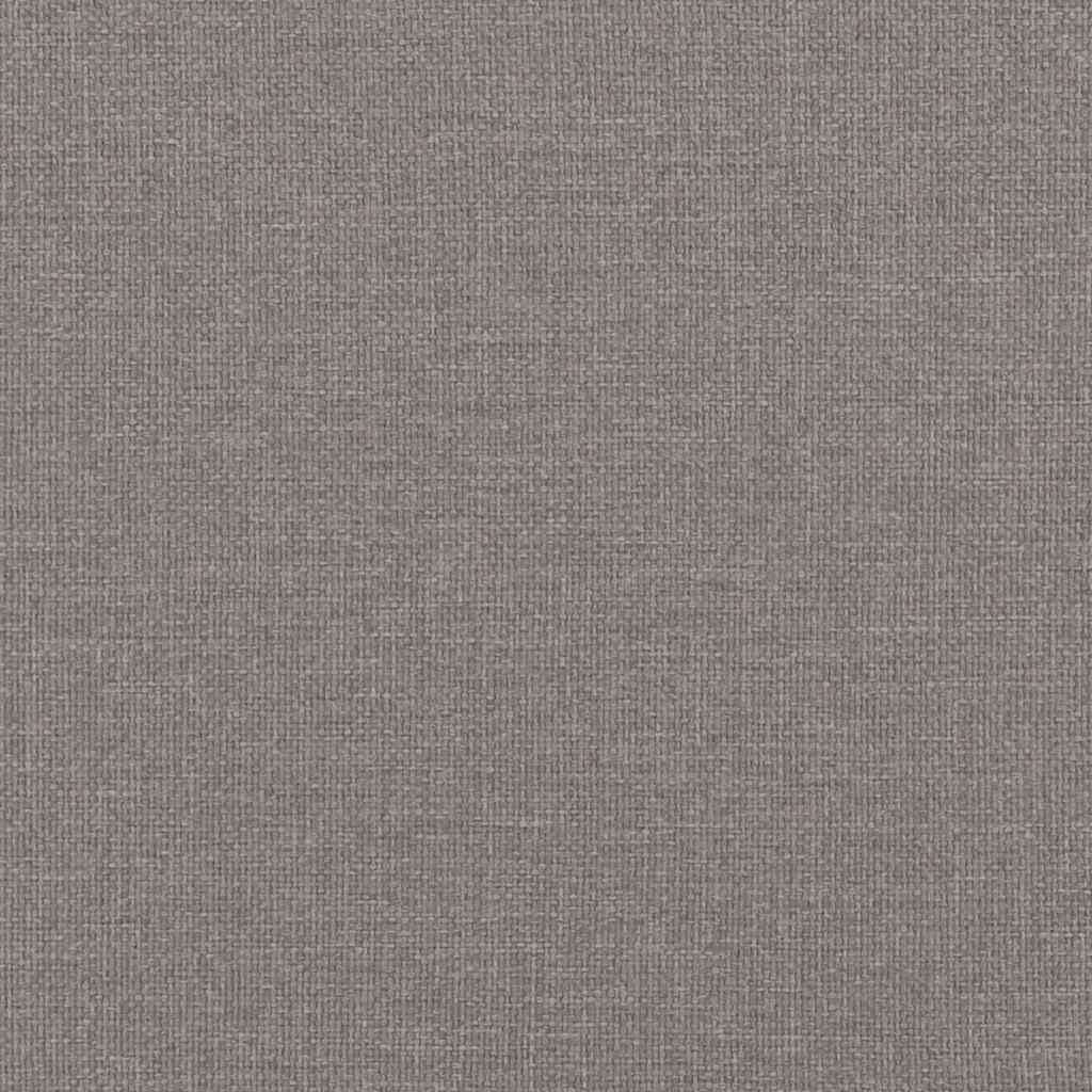Boxspringbett mit Matratze Taupe 120x190 cm Stoff