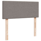 Boxspringbett mit Matratze Taupe 120x200 cm Stoff