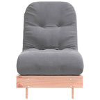 Futon Schlafsofa mit Matratze 60x206x11 cm Massivholz Douglasie
