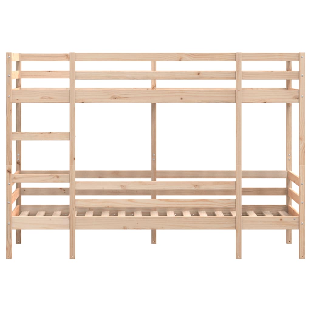 Etagenbett ohne Matratze 90x200 cm Massivholz Kiefer