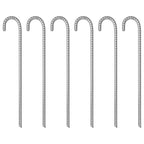 Zeltheringe 6 Stk. 41,5 cm Ø12 mm Verzinkter Stahl