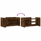 Couchtisch Räuchereiche 100x50x50 cm Holzwerkstoff