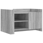 Couchtisch Grau Sonoma 80x50x50 cm Holzwerkstoff
