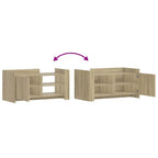 Couchtisch Sonoma-Eiche 100x50x50 cm Holzwerkstoff