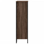 Bücherregal Braun Eichen-Optik 80x31x106 cm Holzwerkstoff