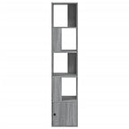 Bücherregal Grau Sonoma 40x36x189 cm Holzwerkstoff