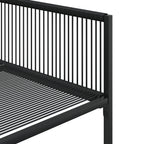 13-tlg. Garten-Essgruppe Schwarz Poly Rattan