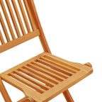 3-tlg. Bistro-Set Klappbar Massivholz Akazie