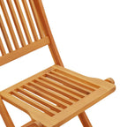 3-tlg. Bistro-Set Klappbar Massivholz Akazie