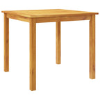 3-tlg. Garten-Essgruppe 85x85x74 cm Massivholz Akazie