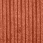 Chaiselongue mit Kissen Rot-orange Cordstoff