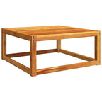 8-tlg. Gartensofa-Set mit Kissen Holz Akazie & Seil