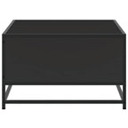 Couchtisch Schwarz 100x57x35 cm Holzwerkstoff und Metall